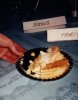 serving pie
